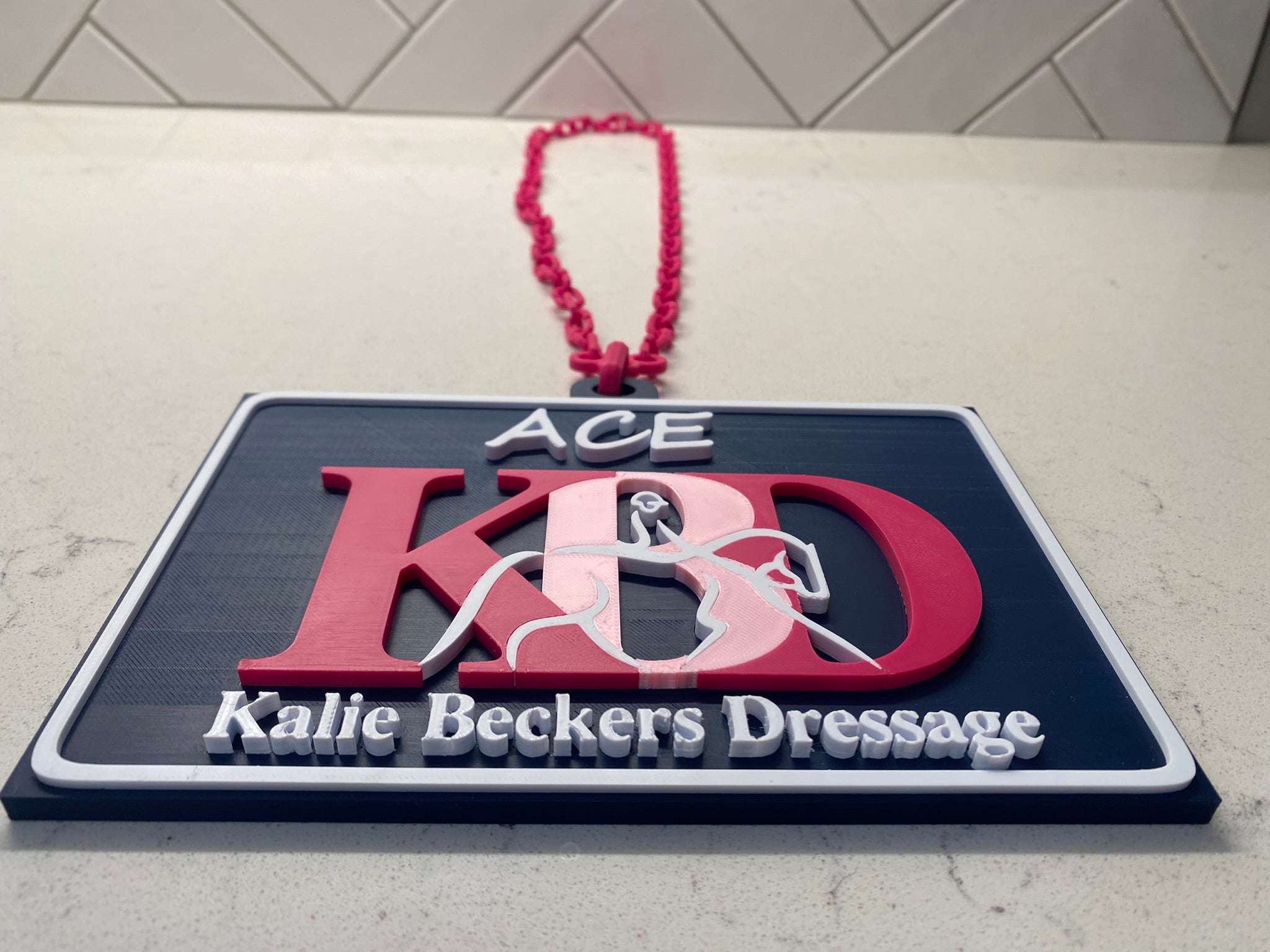 Custom Horse Stall Sign – Personalized Barn Name Plate