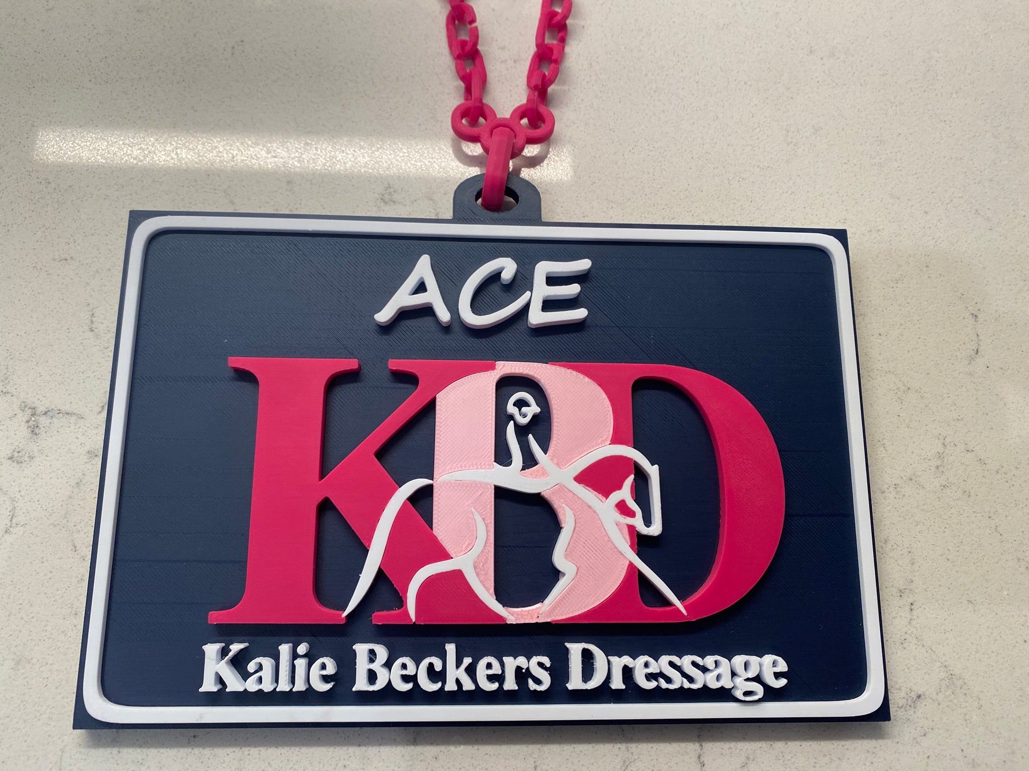 Custom Horse Stall Sign – Personalized Barn Name Plate