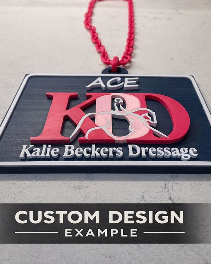 Custom Horse Stall Sign – Personalized Barn Name Plate